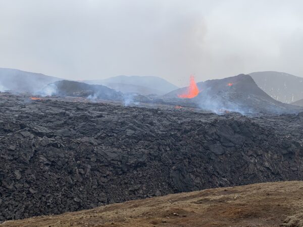 Volcanic eruption in Iceland 2021