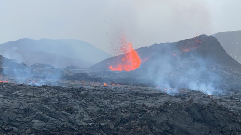 Eruption in Iceland