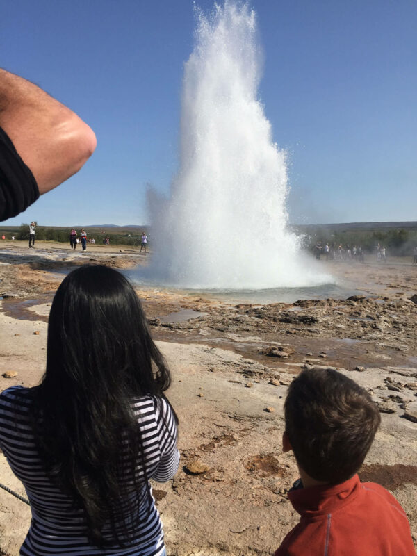 Golden Circle and Geysir geothermal park in Iceland