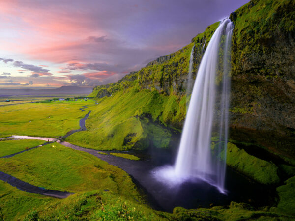 Seljalandsfoss in South of Iceland