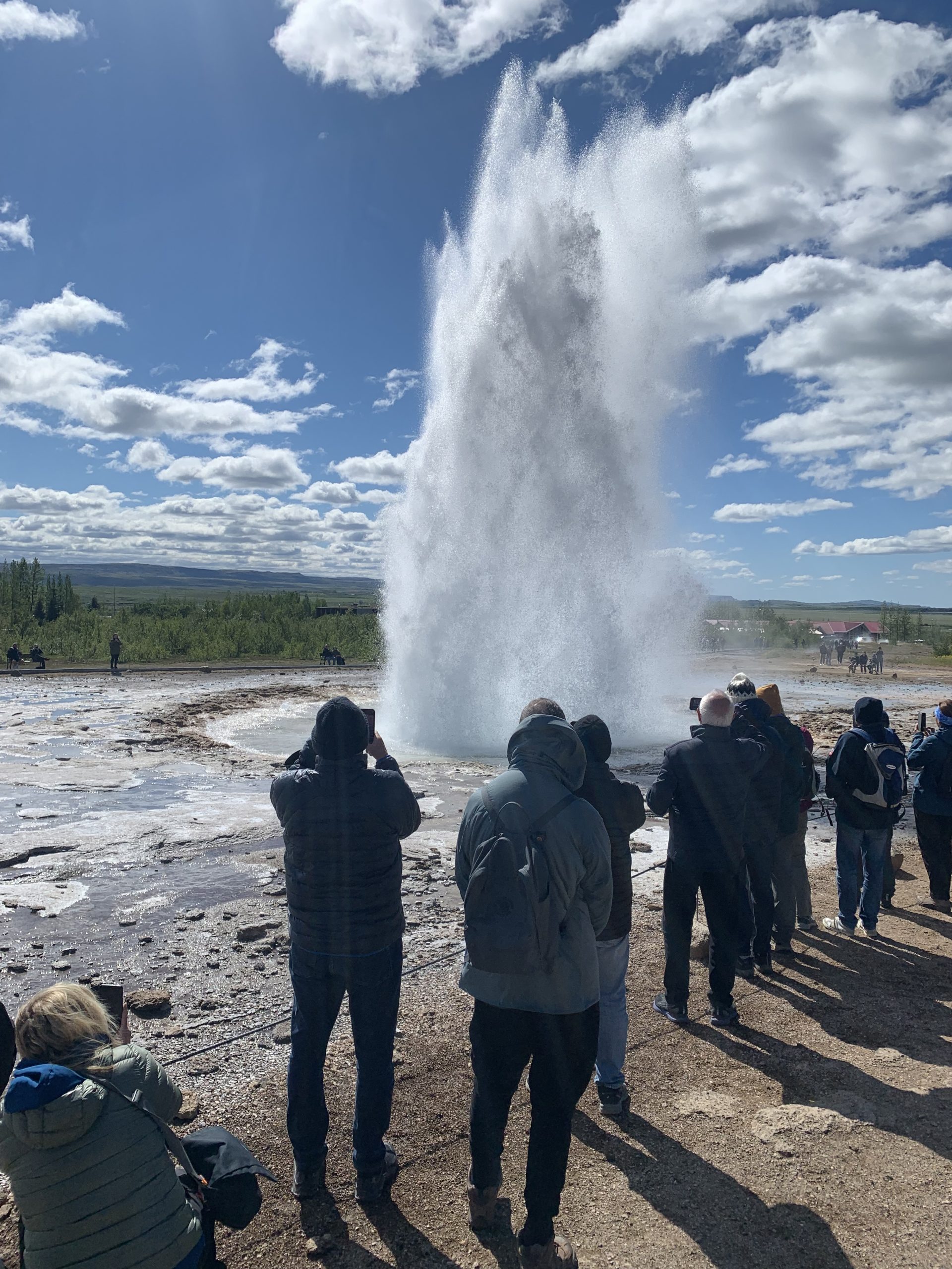 Geysir hot spring area in Iceland