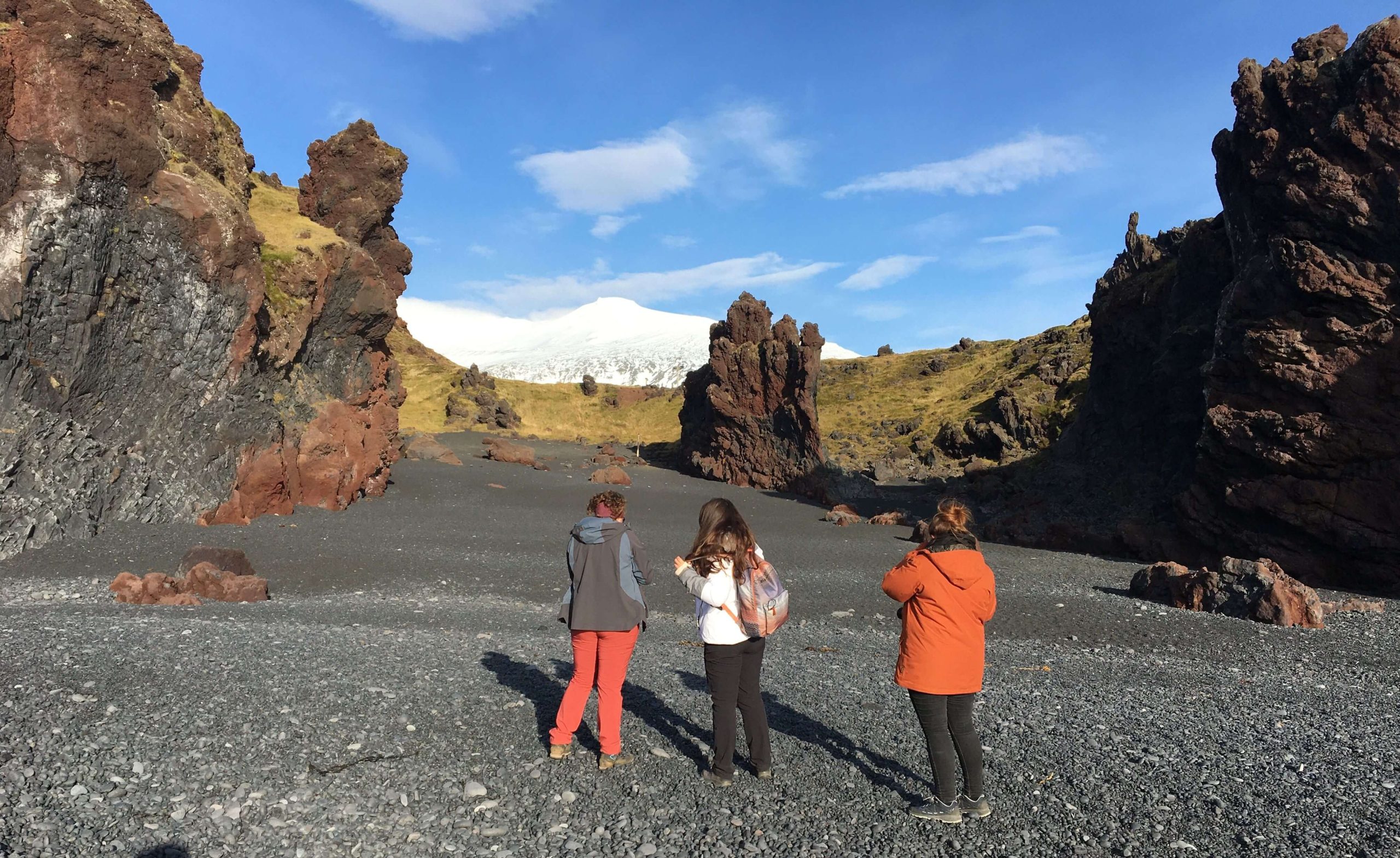 Dramatic lava formation