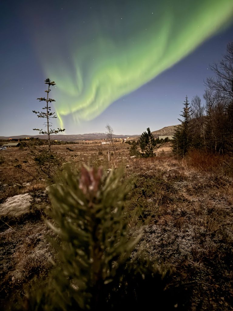 Aurora Borealis over Iceland