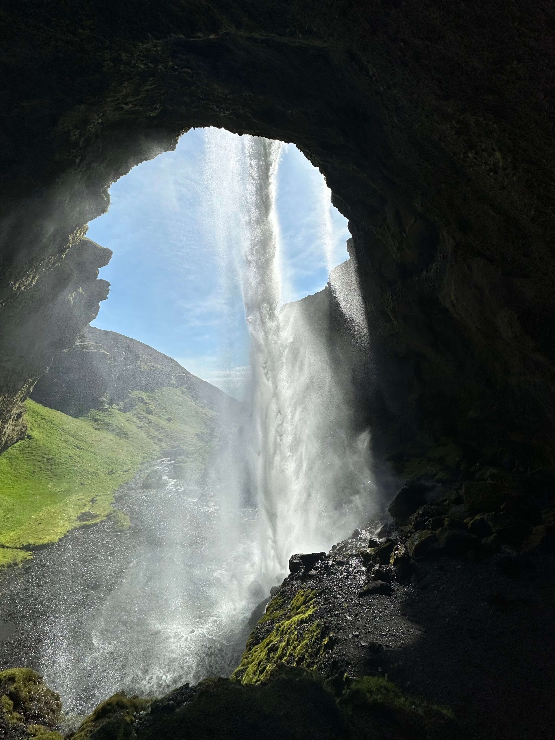 Hidden Waterfall on the South Coast